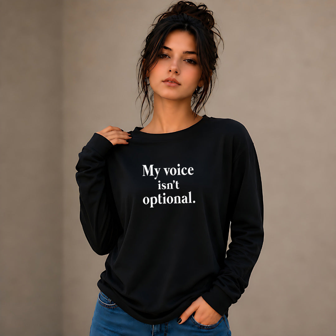My Voice Isn't Optional