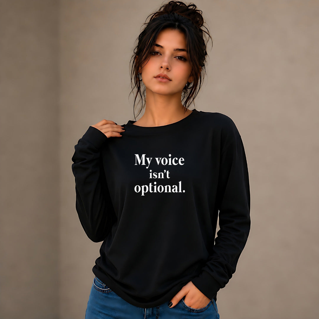 My Voice Isn't Optional