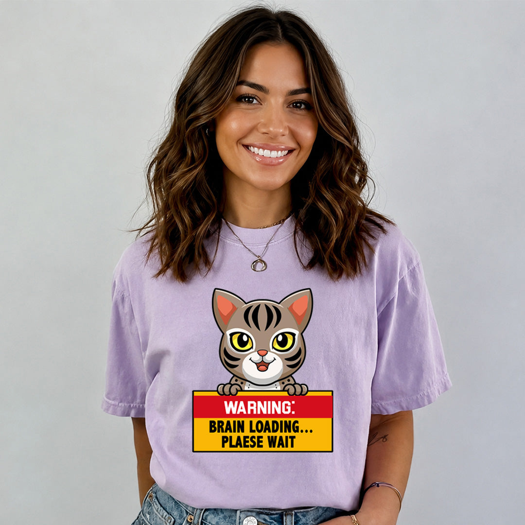 Warning: Brain Loading - Bella Canvas