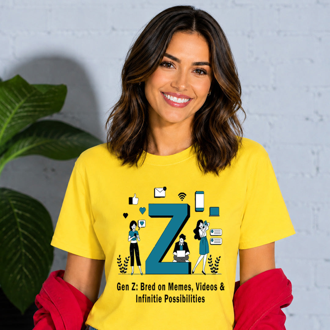 Gen Z: Bred On Mems - Bella Canvas
