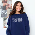 Peace Love & San Diego - Cozy & Soft