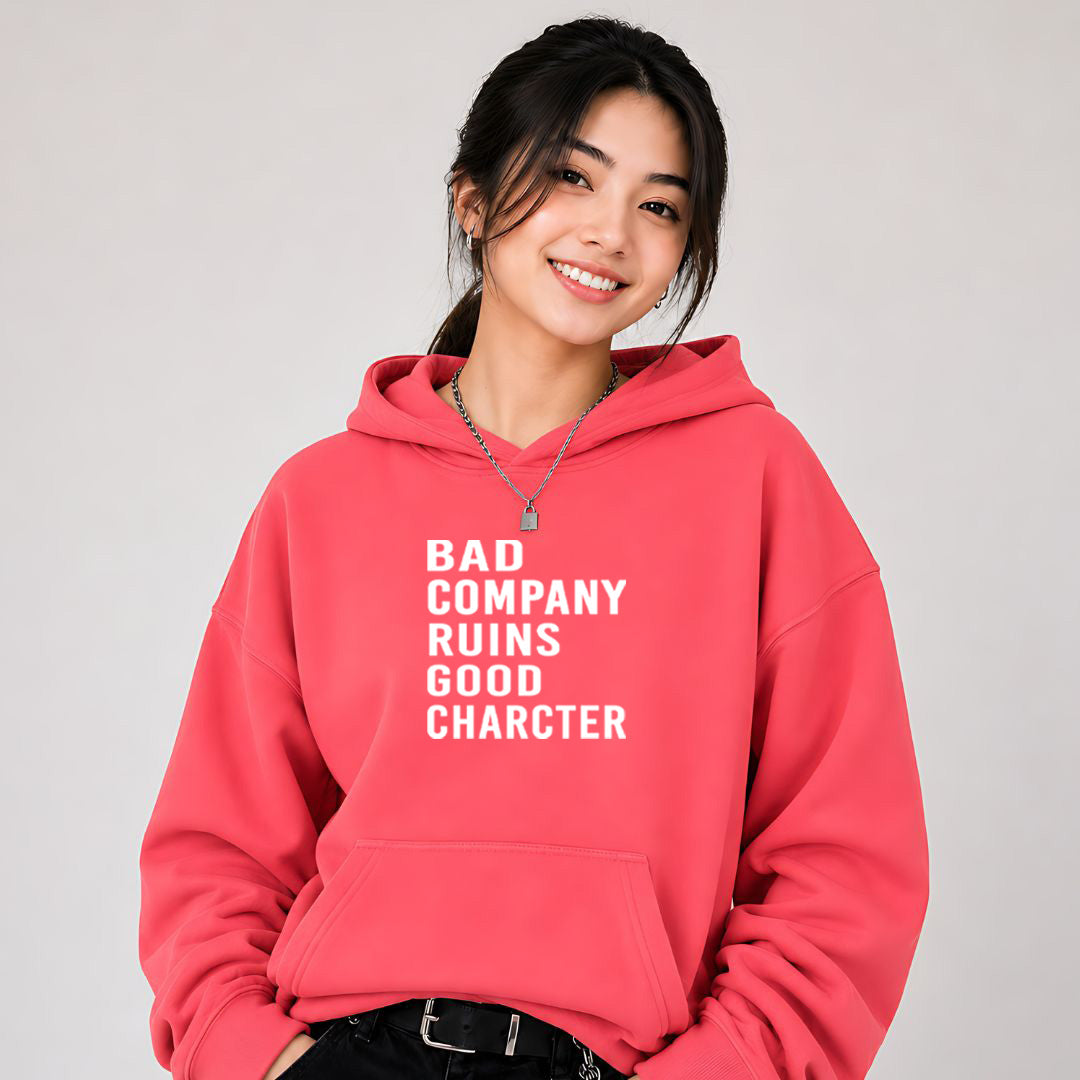 Bad Company Ruins Good Character