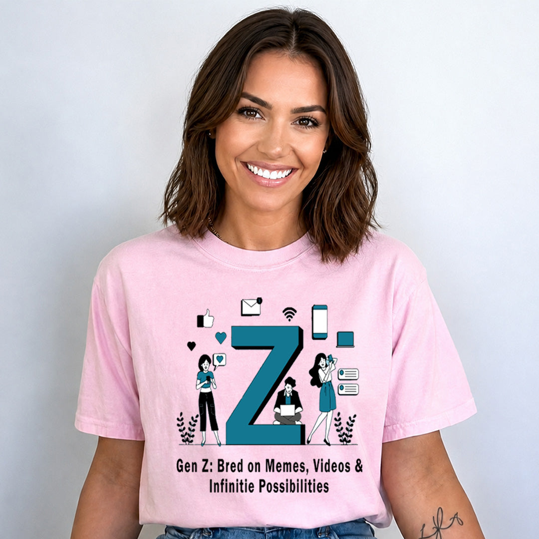 Gen Z: Bred On Mems - Bella Canvas