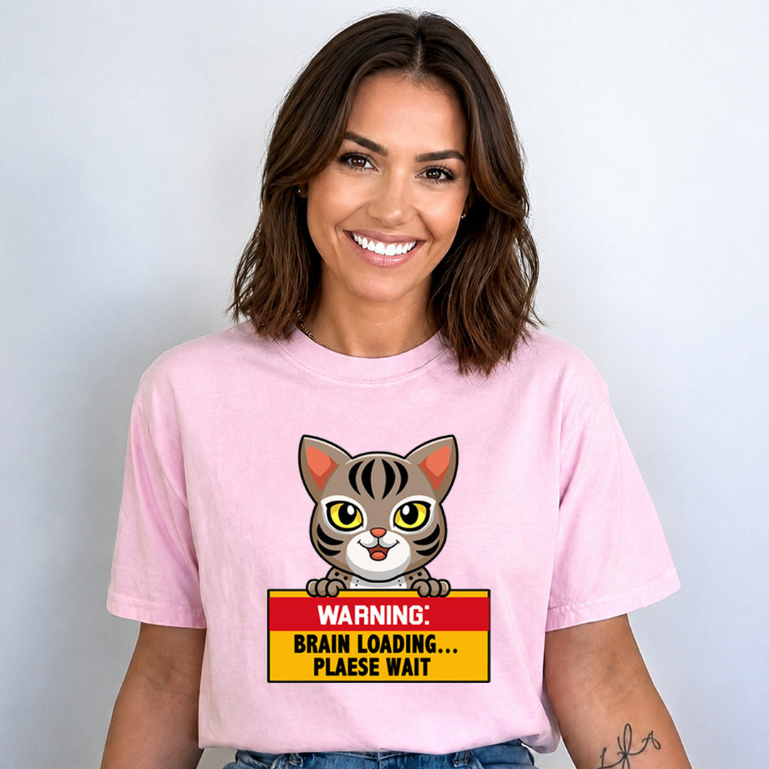 Warning: Brain Loading - Bella Canvas