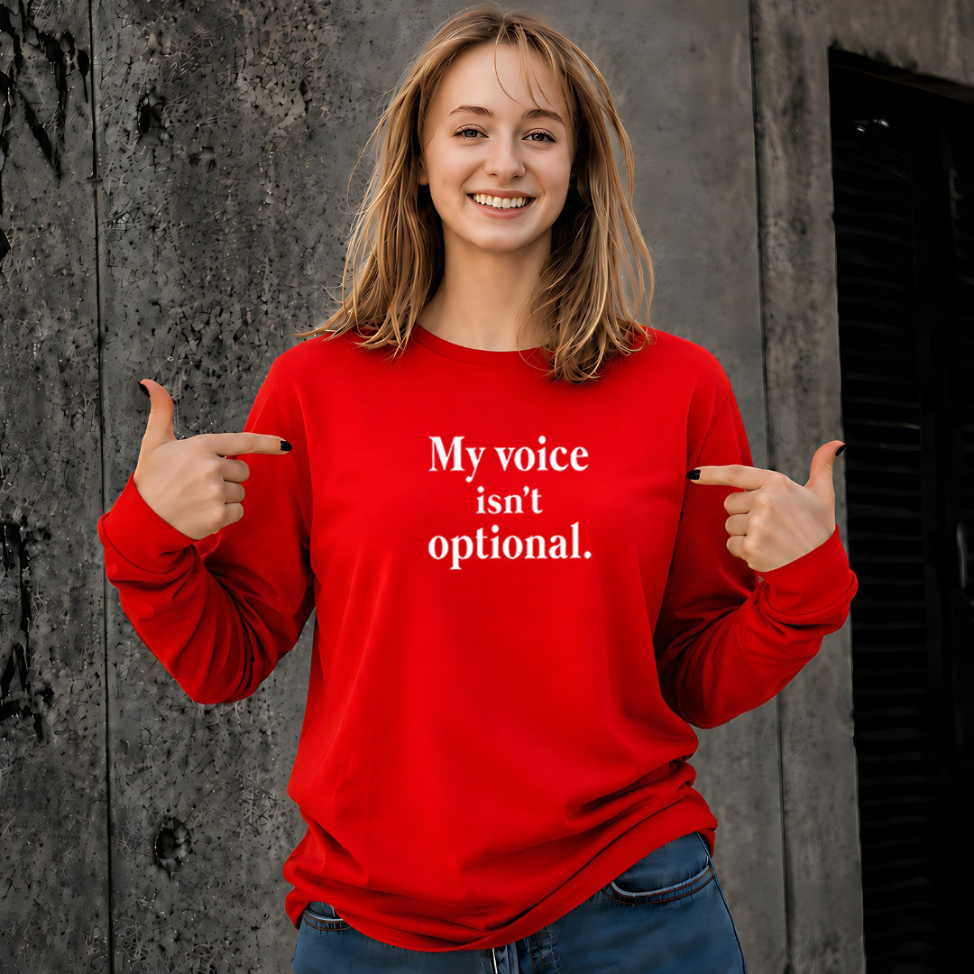 My Voice Isn't Optional