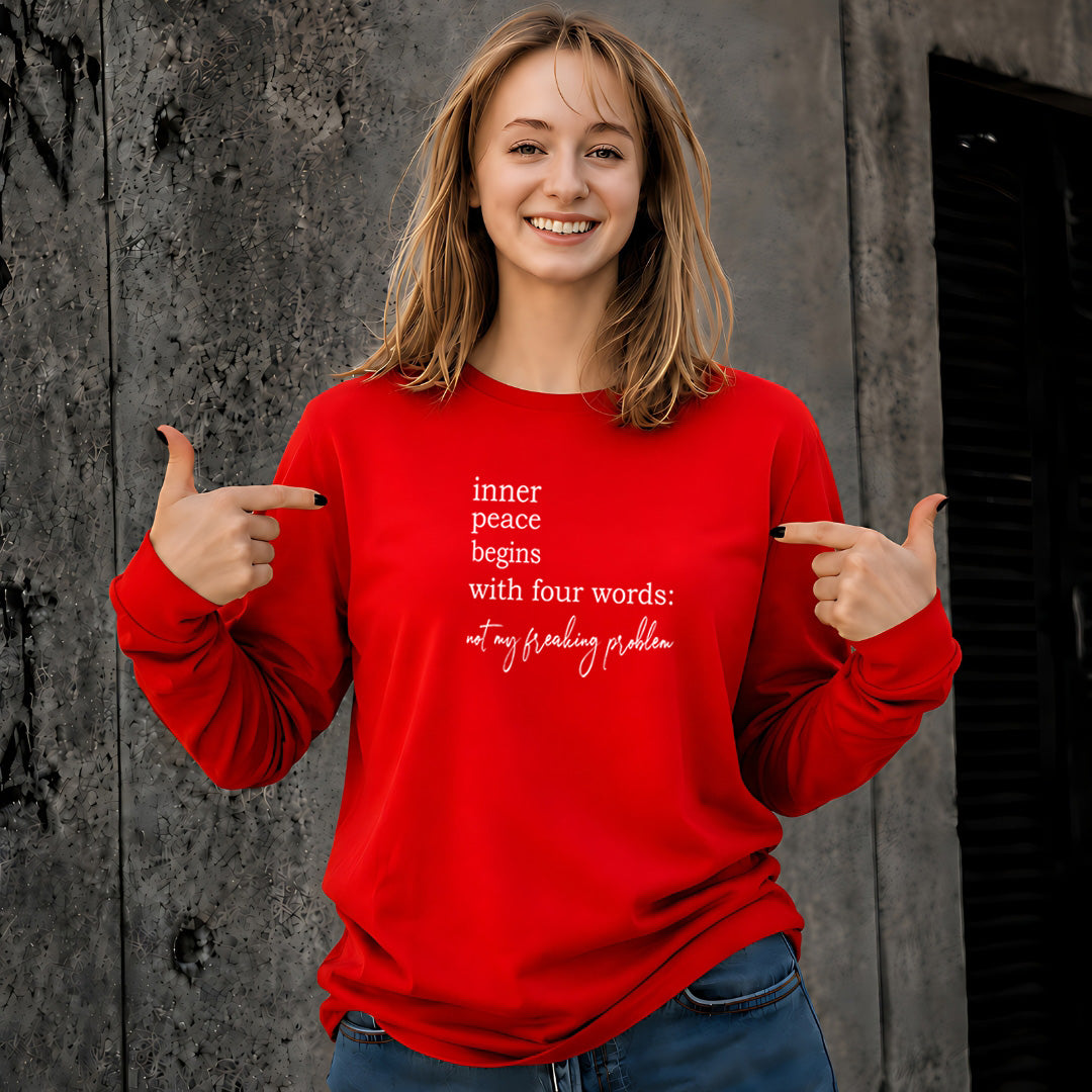 Inner Peace Begins With Four Words