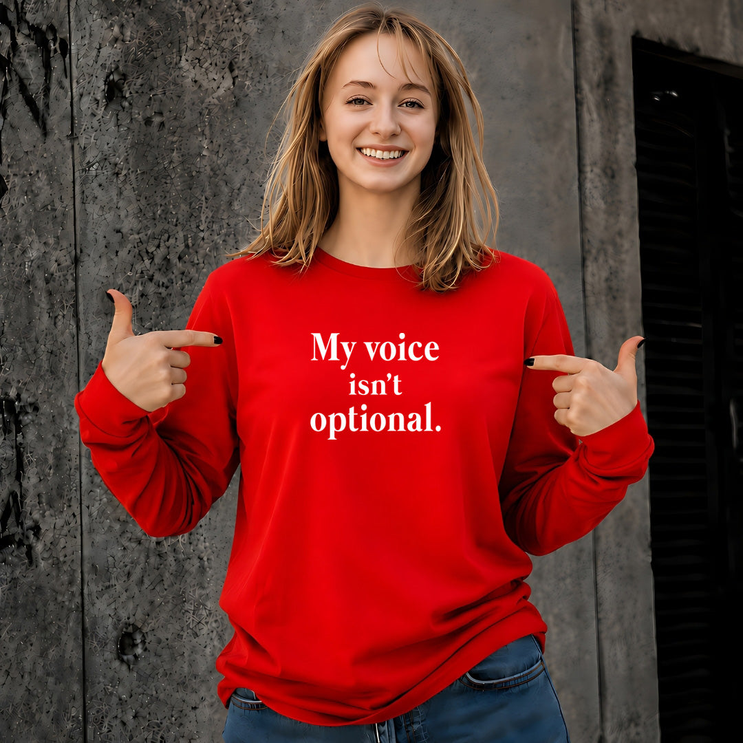 My Voice Isn't Optional