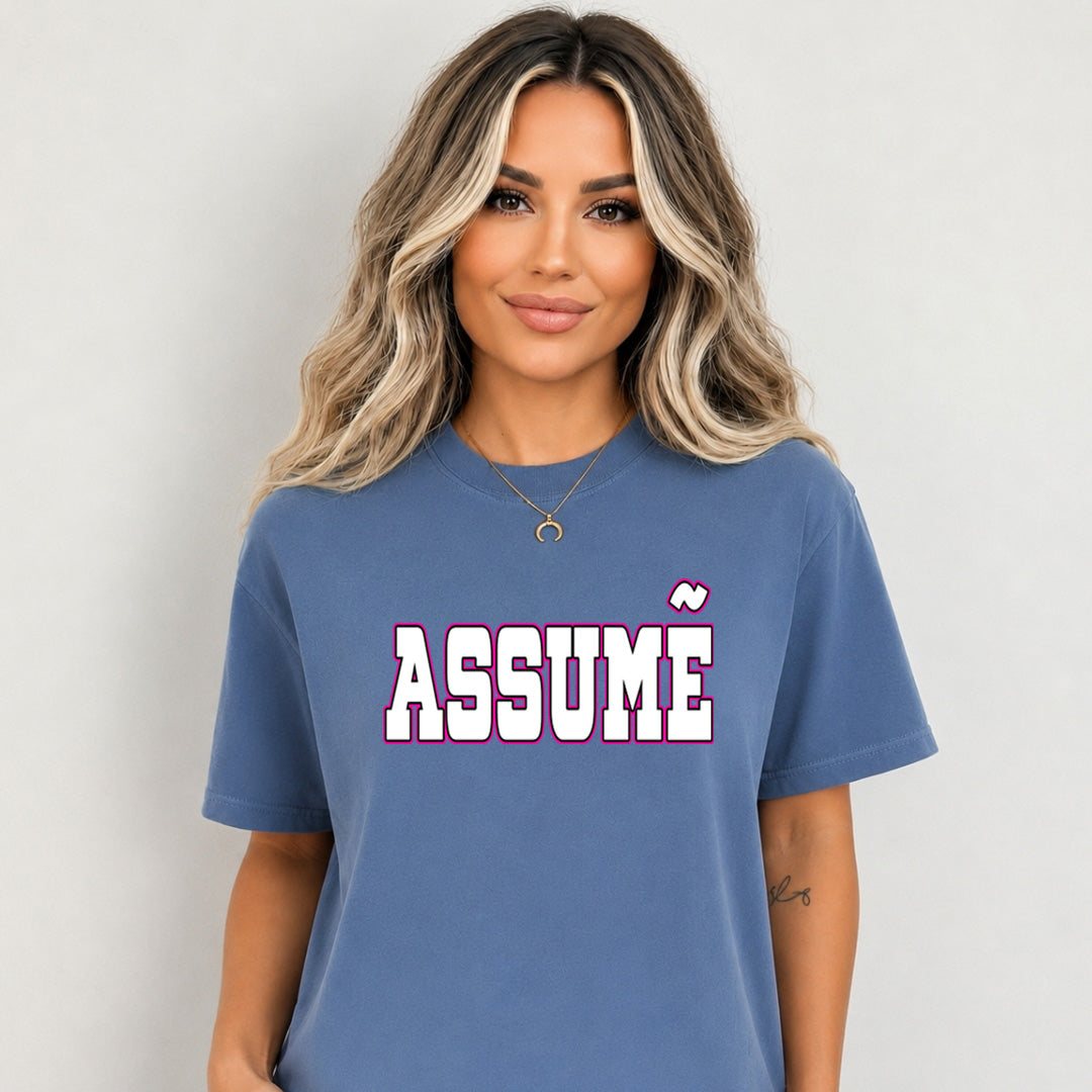 Assume - Bella Canvas