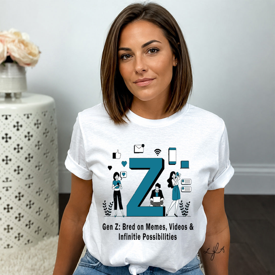 Gen Z: Bred On Mems - Bella Canvas